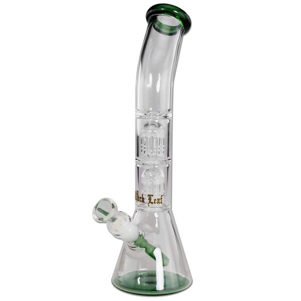 Black Leaf Eisbong mit Double Perc 31 cm