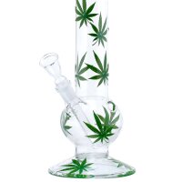 Glas Bong Tree of Life Leaf Jhari - 45cm